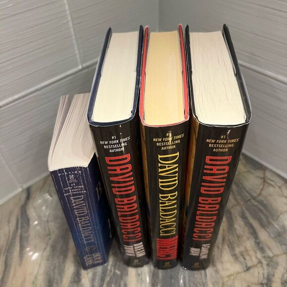 4 David Baldacci books novels - Picture 2 of 5